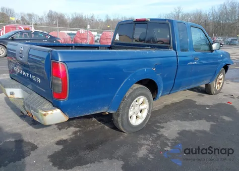 2002 Nissan Frontier Xe z USA, uszkodzony, nr VIN 1N6DD26S12C301871